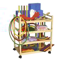 Carrello psicomotorio completo